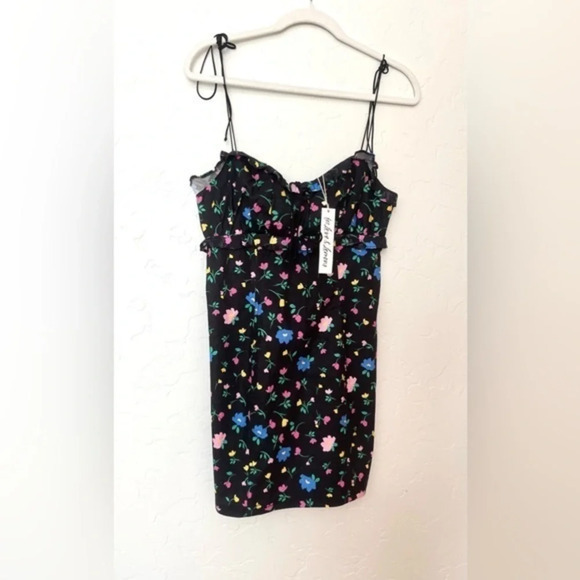 SOLD OUT RARE FOR LOVE AND LEMONS‎ ROBIN FLORAL MINI DRESS🍋 - Picture 2 of 11